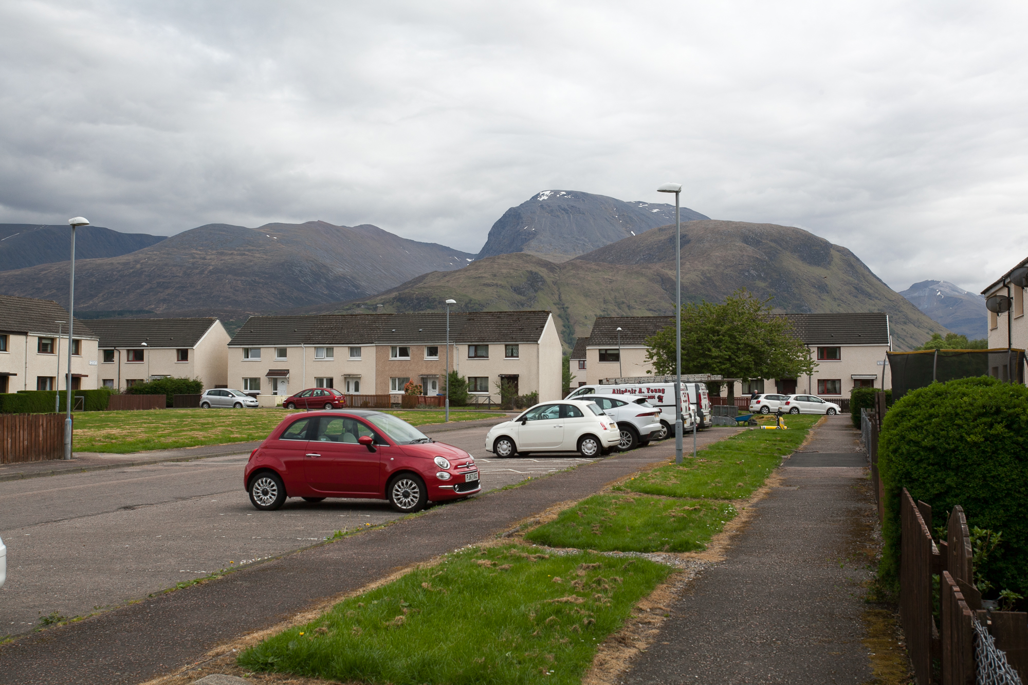 The car park